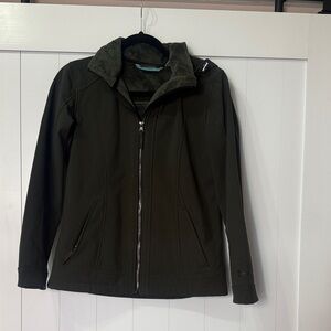 Women's Dark Green Weather resistant Jacket